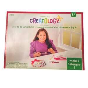 Creatology Joy Hoop Wreath Kit Christmas Craft Set Ages 8+ DIY Art Project